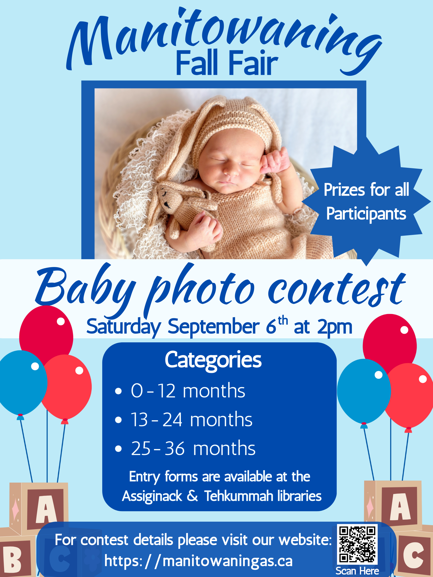 Manitowaning Fall Fair Baby Photo Contest