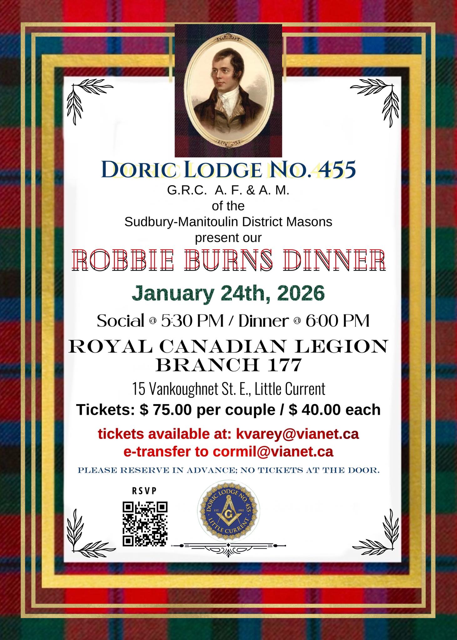 Robbie Burns Dinner